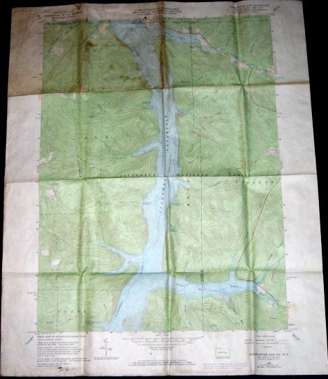 cornplanter run quadrangle topographic map 1973