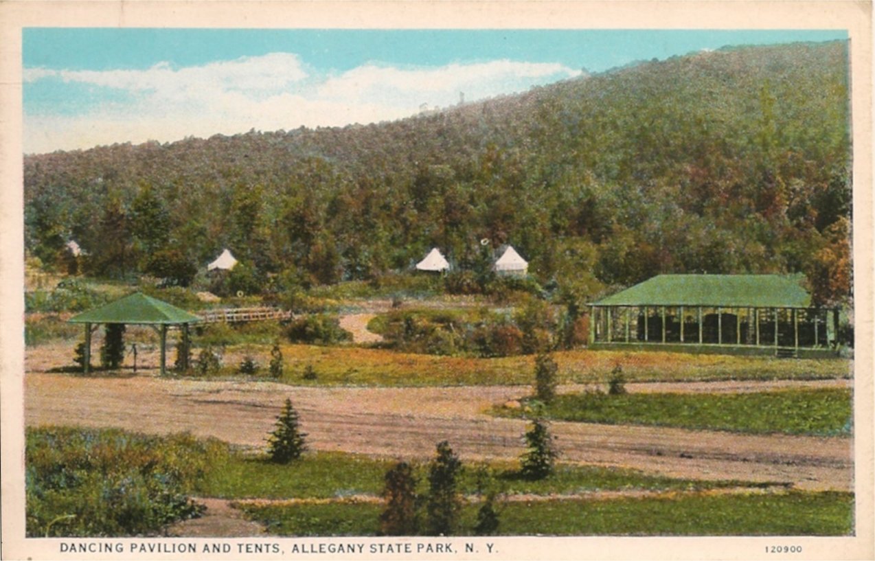 Dancing Pavilion & Tents - Allegany State Park