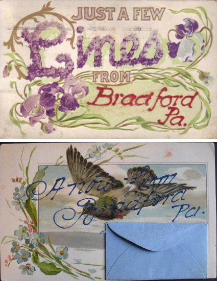 Souvenir Postcards from Bradford